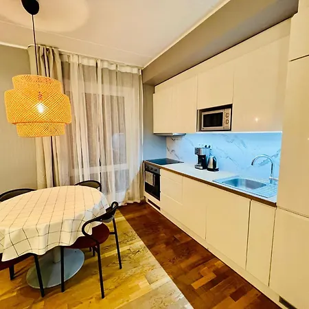 Spacious & Modern 1 Bedroom Near Lauluvaeljak- Apartman Tallinn